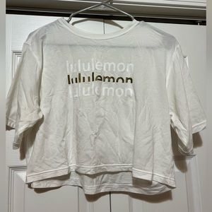 Lululemon Cortes Cropped Tee